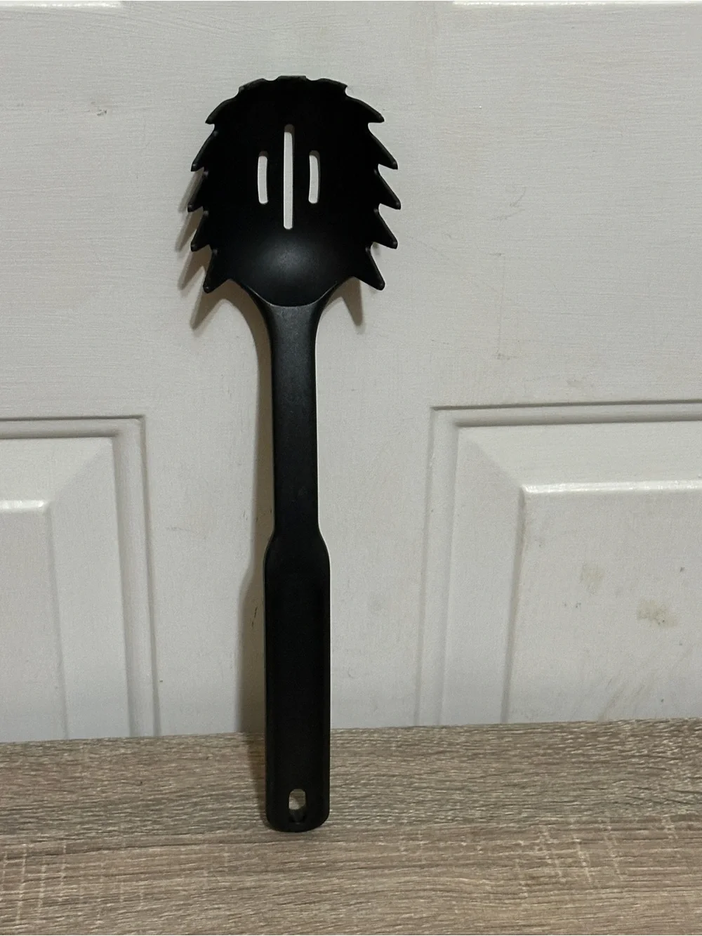 VTG Pampered Chef Nylon Spaghetti Pasta Slotted Fork Spoon Server 12 in